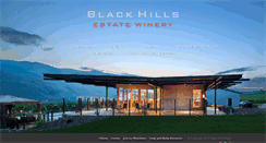 Desktop Screenshot of blackhillswinery.com